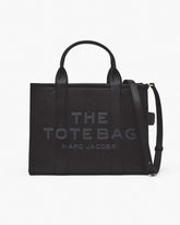 The Leather Medium Tote Bag Black - Marc Jacobs