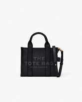 The Leather Small Tote Bag Black - Marc Jacobs