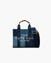 The Denim Small Tote Bag Blue Denim - Marc Jacobs