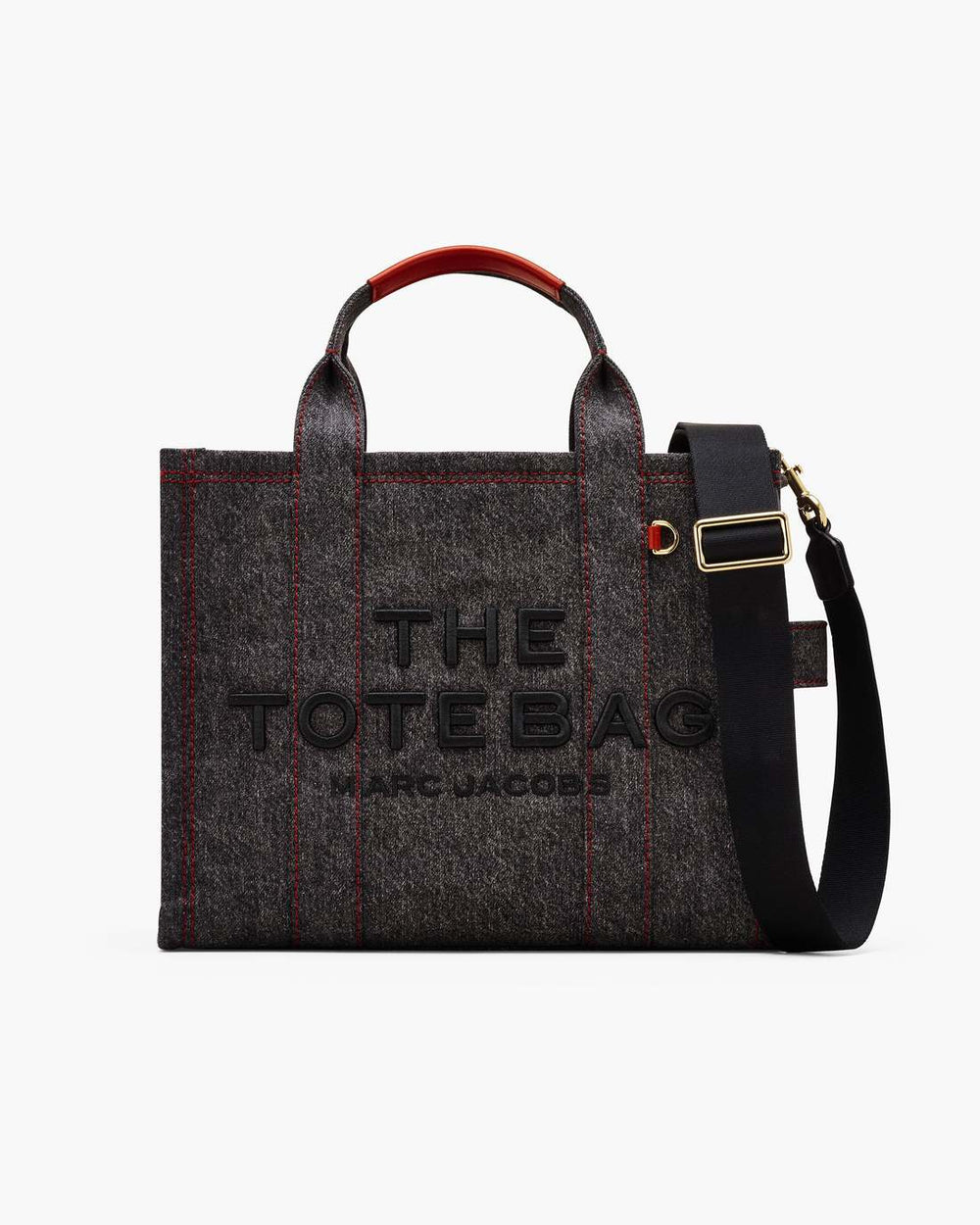 The Year Of The Horse Canvas Medium Tote Bag Black Multi - Marc Jacobs