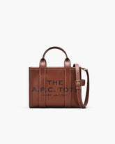 The A.P.C. X Marc Jacobs Leather Small Tote Bag Hazelnut - Marc Jacobs
