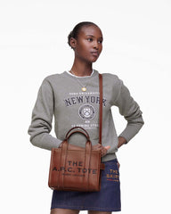 The A.P.C. X Marc Jacobs Leather Small Tote Bag Hazelnut - Marc Jacobs
