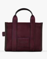 The Suede Small Tote Bag Dark Plum - Marc Jacobs