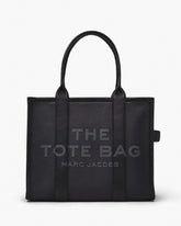 The Leather Large Tote Bag Black - Marc Jacobs