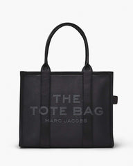 The Leather Large Tote Bag Black - Marc Jacobs
