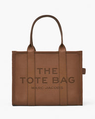 The Leather Large Tote Bag Argan Oil - Marc Jacobs