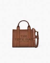 The Leather Small Tote Bag Argan Oil - Marc Jacobs