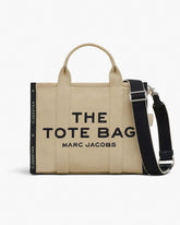 The Jacquard Medium Tote Bag Warm Sand - Marc Jacobs