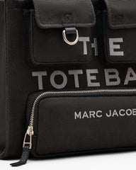 The Cargo Canvas Medium Tote Bag Black - Marc Jacobs