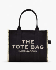 The Jacquard Large Tote Bag Black - Marc Jacobs