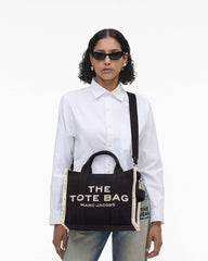 The Jacquard Medium Tote Bag Black - Marc Jacobs
