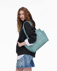 The Puffy Nylon Medium Tote Bag Sky Blue - Marc Jacobs