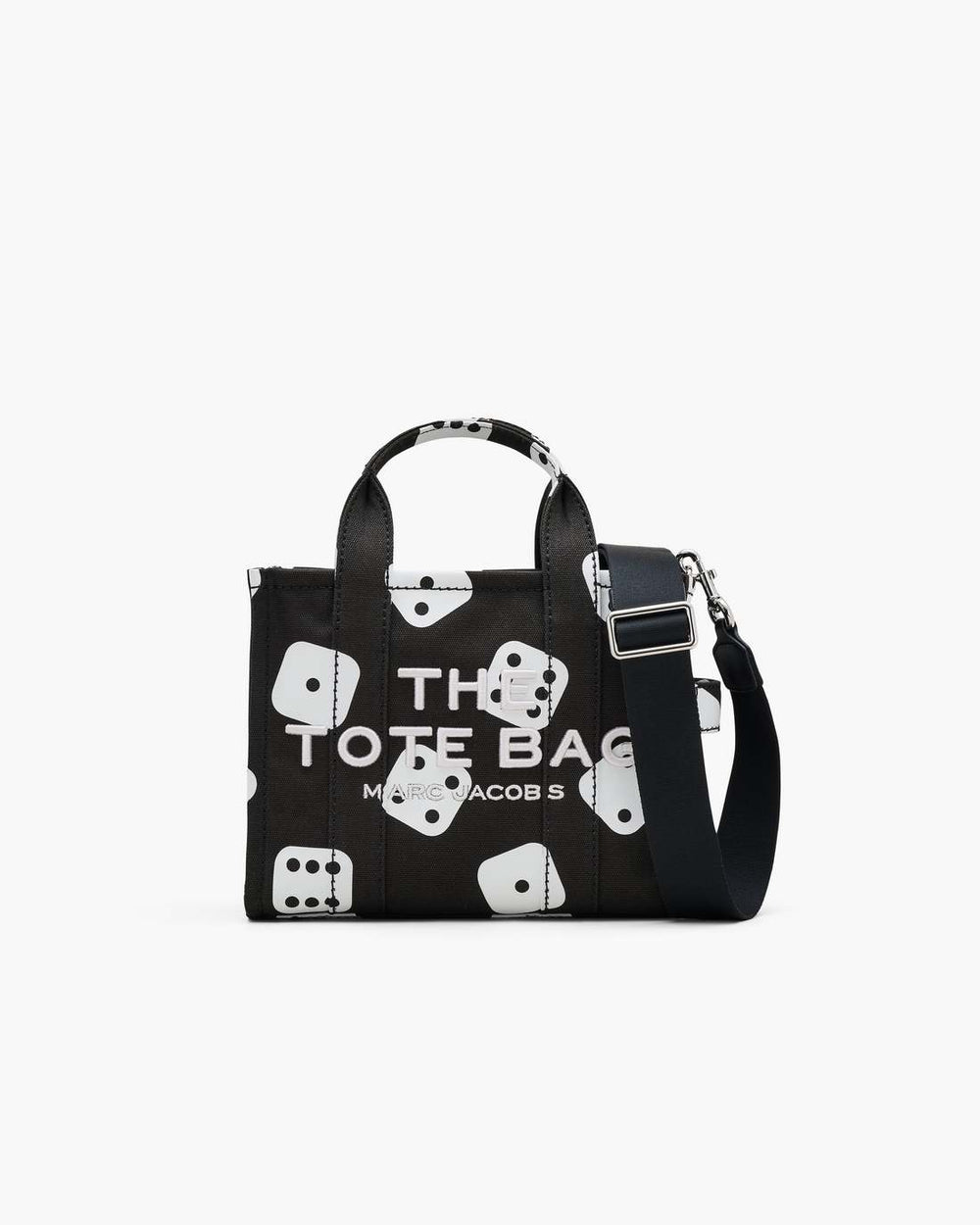 Derrick Adams X Marc Jacobs Canvas Small Tote Bag Black/White - Marc Jacobs