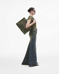 The Camo Jacquard Large Tote Bag Camo Multi - Marc Jacobs