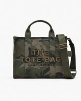 The Camo Jacquard Medium Tote Bag Camo Multi - Marc Jacobs