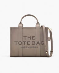 The Leather Medium Tote Bag Cement - Marc Jacobs