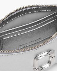The Metallic Snapshot Convertible Shoulder Bag Silver - Marc Jacobs