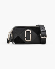 The Suede Patchwork Snapshot Black Multi - Marc Jacobs