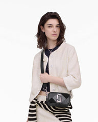 The Suede Patchwork Snapshot Black Multi - Marc Jacobs