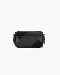 The Suede Patchwork Snapshot Black Multi - Marc Jacobs