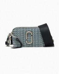 The Washed Monogram Denim Snapshot Sun Faded Denim - Marc Jacobs