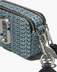 The Washed Monogram Denim Snapshot Sun Faded Denim - Marc Jacobs
