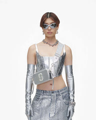 The Metallic Snapshot Dtm Silver - Marc Jacobs