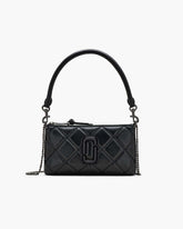 The Quilted Snapshot Convertible Shoulder Bag Black - Marc Jacobs