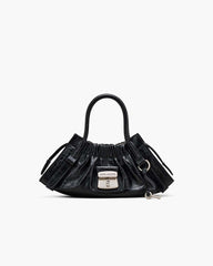 The Croc Cristina Small Satchel Black - Marc Jacobs