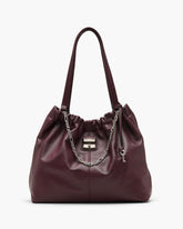 The Cristina Tote Dark Plum - Marc Jacobs