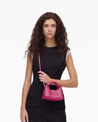 The Micro Crossbody Sack Bag Raspberry Pink - Marc Jacobs