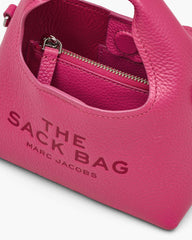 The Micro Crossbody Sack Bag Raspberry Pink - Marc Jacobs