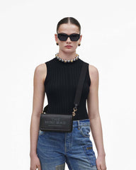 The Leather Mini Bag Black - Marc Jacobs