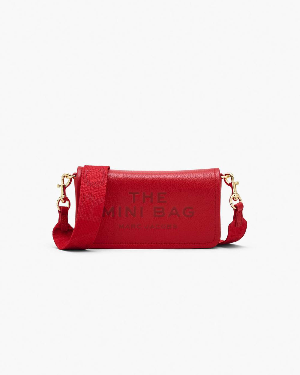 The Leather Mini Bag True Red - Marc Jacobs