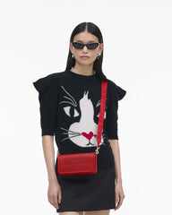 The Leather Mini Bag True Red - Marc Jacobs