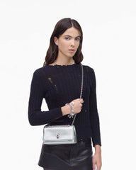 The Metallic Dual Chain Mini Bag Silver - Marc Jacobs