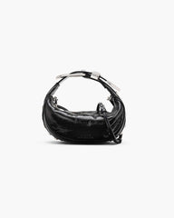 The Crinkle Patent Party Bag Black - Marc Jacobs