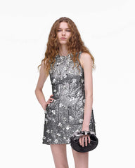 The Crinkle Patent Party Bag Black - Marc Jacobs