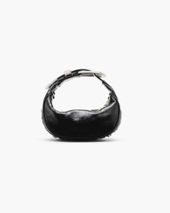 The Crinkle Patent Party Bag Black - Marc Jacobs