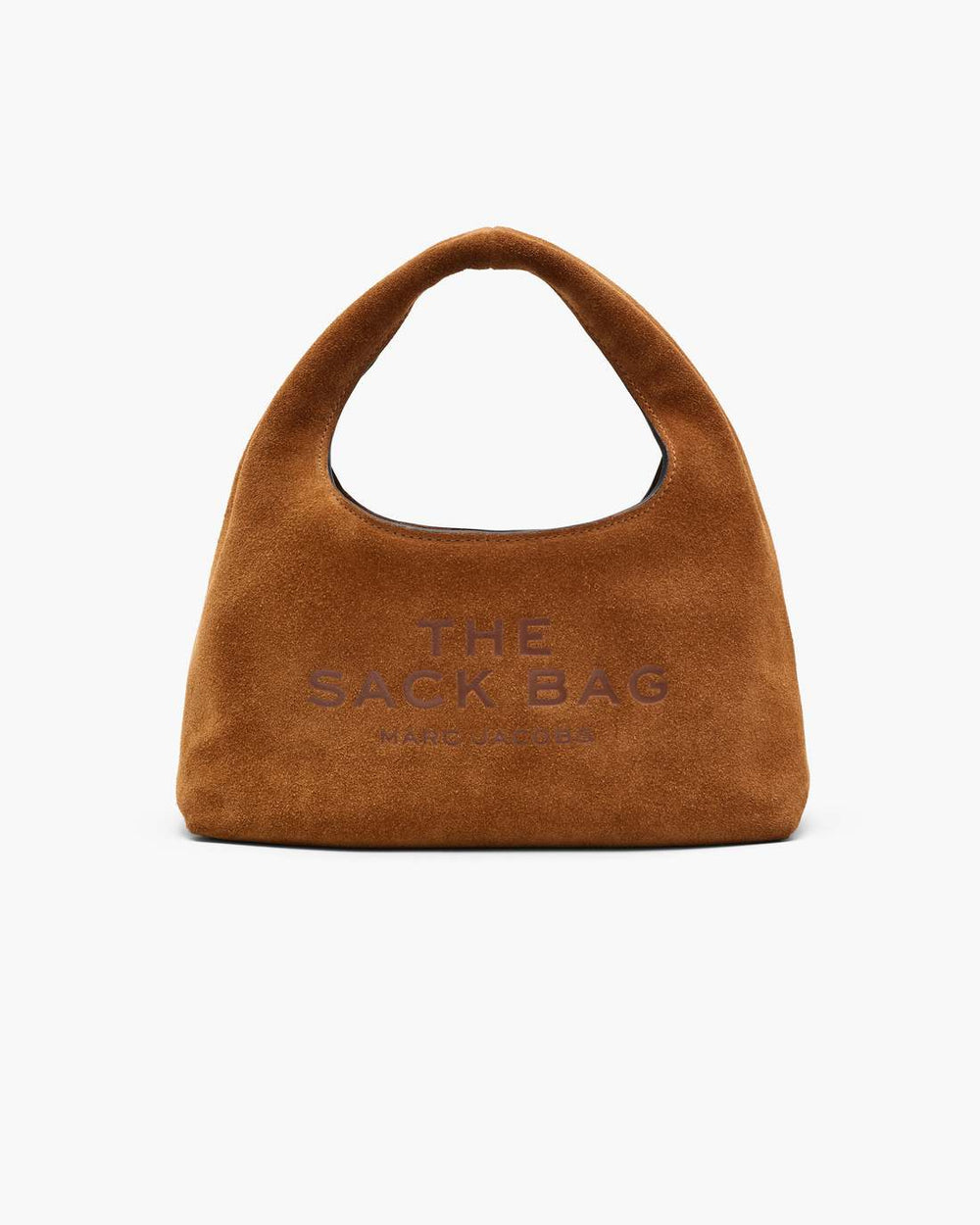 The Suede Mini Sack Bag Copper - Marc Jacobs