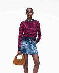 The Suede Mini Sack Bag Copper - Marc Jacobs