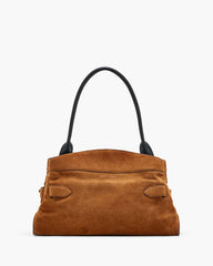 The Suede Dakota Satchel Copper - Marc Jacobs