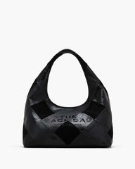 The Suede Patchwork Sack Bag Black Multi - Marc Jacobs