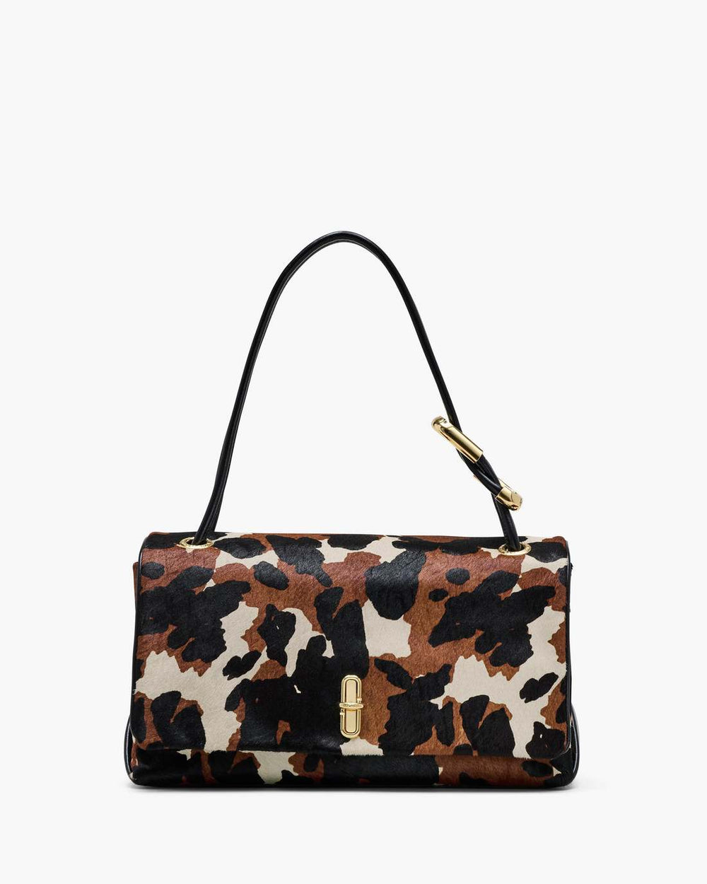 The Cow Haircalf Large Dual Bag Mocha Multi - Marc Jacobs