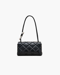 The Quilted Mini Dual Shoulder Bag Black - Marc Jacobs