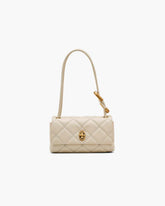 The Quilted Mini Dual Shoulder Bag Cloud White - Marc Jacobs