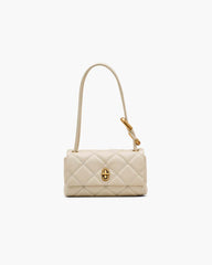 The Quilted Mini Dual Shoulder Bag Cloud White - Marc Jacobs