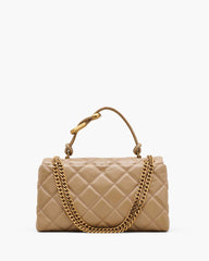 The Quilted Dual Convertible Shoulder Bag Camel - Marc Jacobs