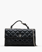 The Quilted XL Dual Convertible Shoulder Bag Black - Marc Jacobs