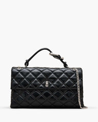 The Quilted XL Dual Convertible Shoulder Bag Black - Marc Jacobs
